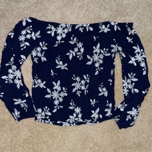 Aeropostale Off the Shoulder Shirt